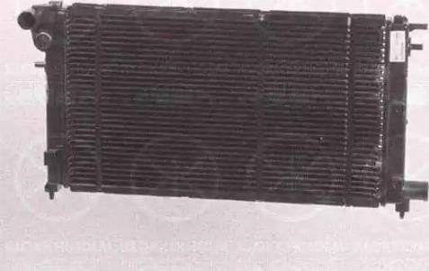 Klokkerholm 0518302120 - Radiator, engine cooling autospares.lv