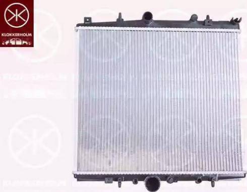 Klokkerholm 0524302277 - Radiator, engine cooling autospares.lv