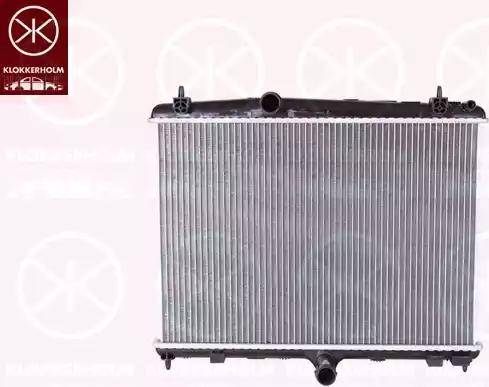 Klokkerholm 0526302358 - Radiator, engine cooling autospares.lv