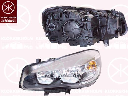 Klokkerholm 00710124A1 - Headlight autospares.lv