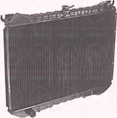 Klokkerholm 1644302075 - Radiator, engine cooling autospares.lv