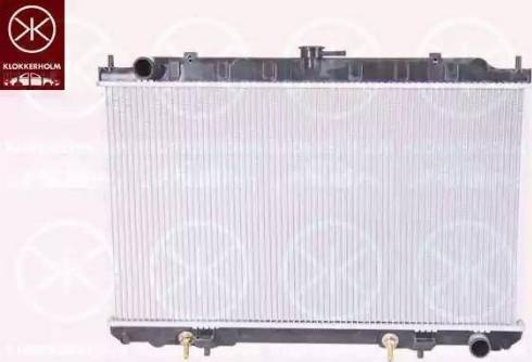 Klokkerholm 1683302320 - Radiator, engine cooling autospares.lv