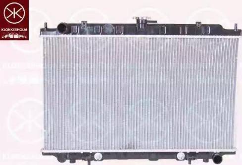 Klokkerholm 1682302189 - Radiator, engine cooling autospares.lv