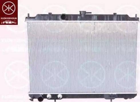 Klokkerholm 1678302238 - Radiator, engine cooling autospares.lv