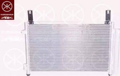 Klokkerholm 1116305081 - Condenser, air conditioning autospares.lv