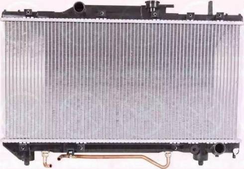 Klokkerholm 8143302201 - Radiator, engine cooling autospares.lv