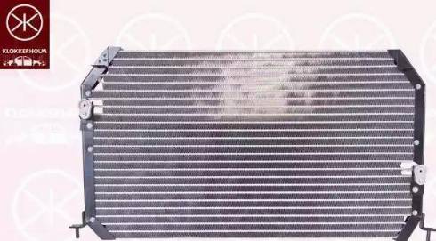 Klokkerholm 8153305224 - Condenser, air conditioning autospares.lv