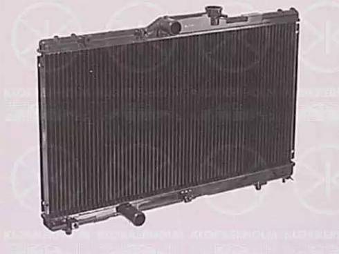 Klokkerholm 8112302147 - Radiator, engine cooling autospares.lv