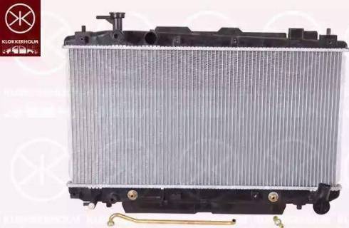 Klokkerholm 8179302301 - Radiator, engine cooling autospares.lv