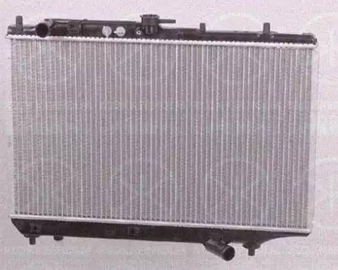 Klokkerholm 3432302095 - Radiator, engine cooling autospares.lv