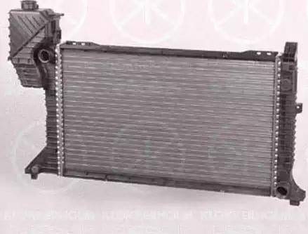 Klokkerholm 3546302183 - Radiator, engine cooling autospares.lv