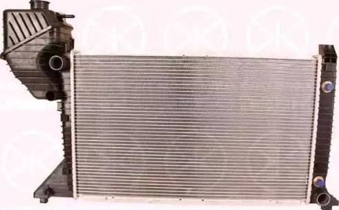 Klokkerholm 3546302343 - Radiator, engine cooling autospares.lv