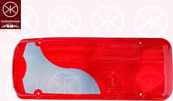 Klokkerholm 35470753 - Lens, combination rearlight autospares.lv