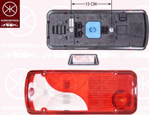 Klokkerholm 35470706 - Combination Rearlight autospares.lv