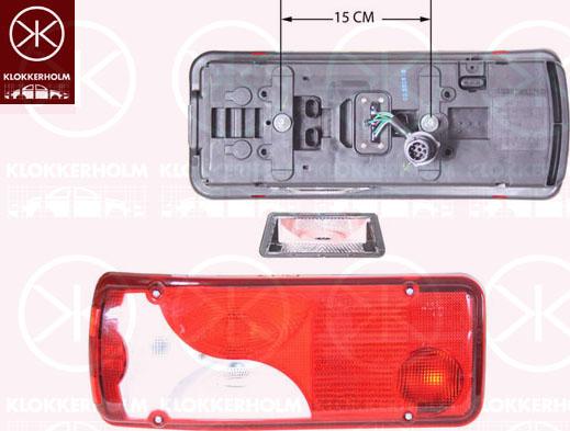 Klokkerholm 35470707 - Combination Rearlight autospares.lv