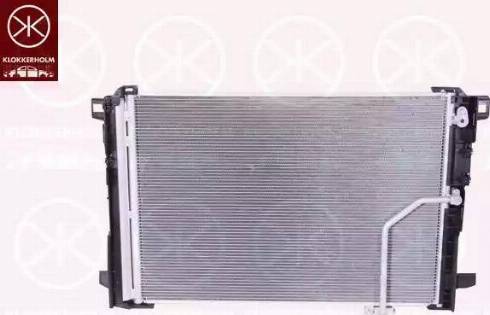 Klokkerholm 3518305450 - Condenser, air conditioning autospares.lv