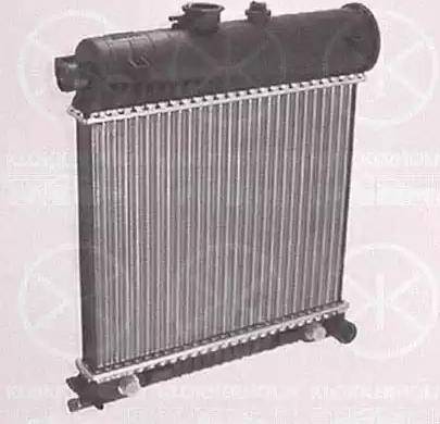 Klokkerholm 3512302150 - Radiator, engine cooling autospares.lv