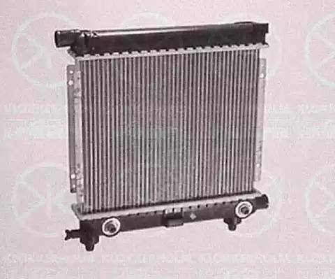 Klokkerholm 3526302064 - Radiator, engine cooling autospares.lv