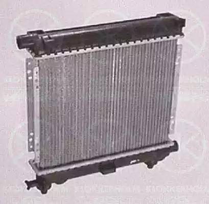 Klokkerholm 3526302039 - Radiator, engine cooling autospares.lv