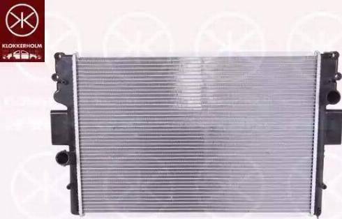 Klokkerholm 3080302056 - Radiator, engine cooling autospares.lv