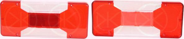 Klokkerholm 30810753 - Lens, combination rearlight autospares.lv