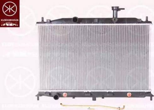 Klokkerholm 3150302252 - Radiator, engine cooling autospares.lv