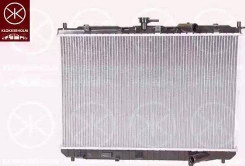 Klokkerholm 3286302072 - Radiator, engine cooling autospares.lv