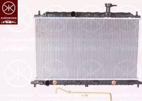 Klokkerholm 3277302077 - Radiator, engine cooling autospares.lv