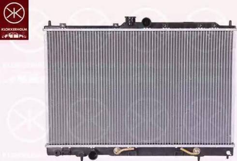 Klokkerholm 3749302197 - Radiator, engine cooling autospares.lv