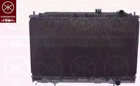 Klokkerholm 3708302018 - Radiator, engine cooling autospares.lv