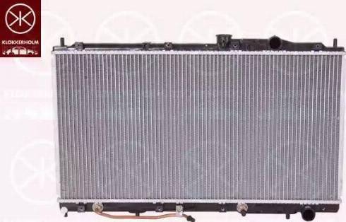 Klokkerholm 3725302087 - Radiator, engine cooling autospares.lv