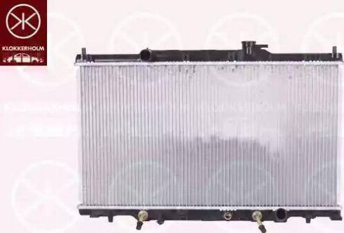 Klokkerholm 2956302162 - Radiator, engine cooling autospares.lv