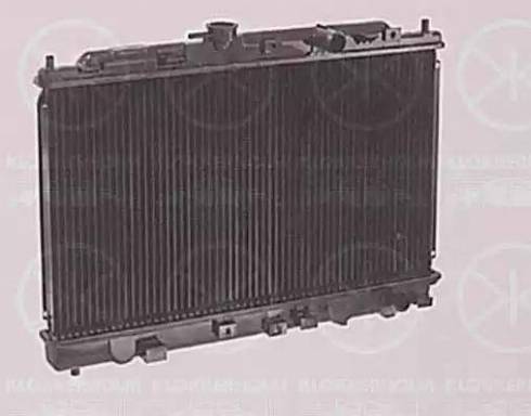 Klokkerholm 2909302042 - Radiator, engine cooling autospares.lv