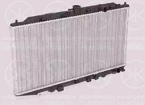 Klokkerholm 2909302047 - Radiator, engine cooling autospares.lv