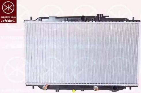 Klokkerholm 2918302078 - Radiator, engine cooling autospares.lv