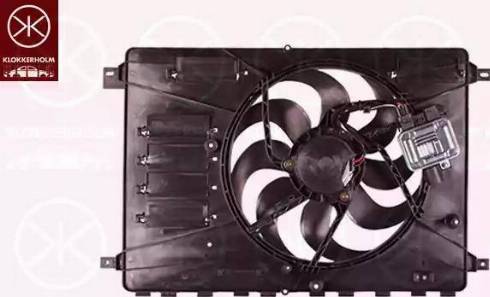 Klokkerholm 25562601 - Fan, radiator autospares.lv