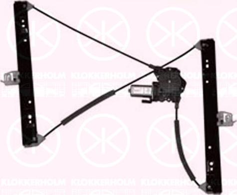 Klokkerholm 25641101 - Window Regulator autospares.lv