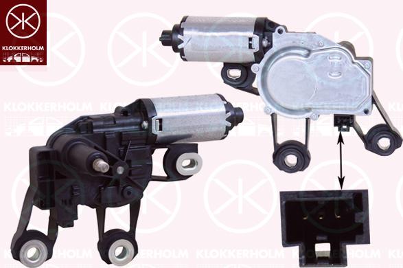 Klokkerholm 25647170 - Wiper Motor autospares.lv