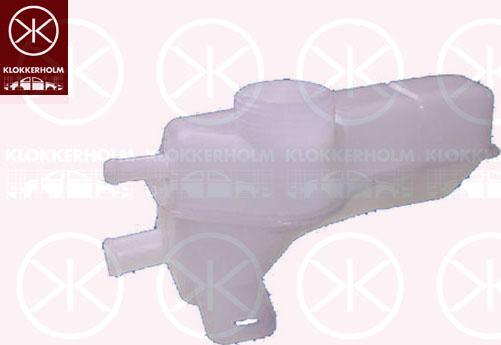 Klokkerholm 25053001 - Expansion Tank, coolant autospares.lv