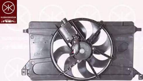 Klokkerholm 25332606 - Fan, radiator autospares.lv