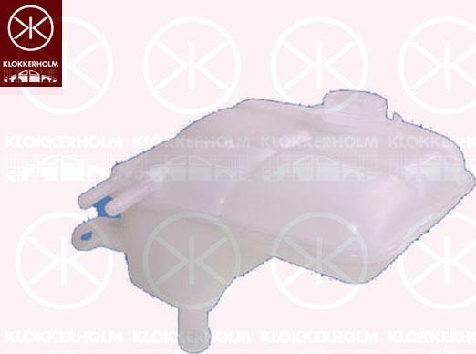 Klokkerholm 25323002 - Expansion Tank, coolant autospares.lv