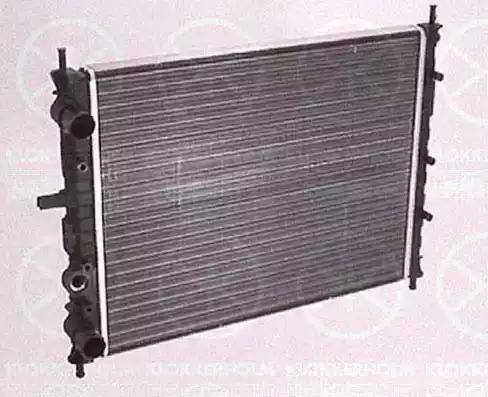 Klokkerholm 2026302161 - Radiator, engine cooling autospares.lv