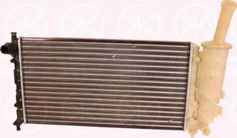 Klokkerholm 2023302299 - Radiator, engine cooling autospares.lv