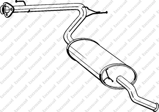 Klokkerholm 281-093 - End Silencer autospares.lv