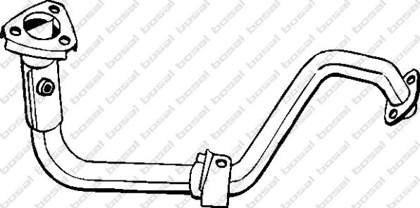 Klokkerholm 785-243 - Exhaust Pipe autospares.lv