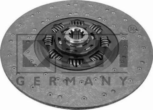 KM Germany 069 0930 - Clutch Disc autospares.lv