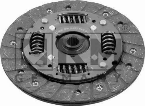 KM Germany 069 0497 - Clutch Disc autospares.lv