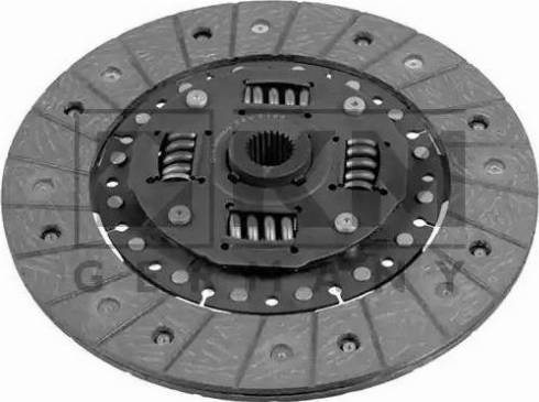 KM Germany 069 0109 - Clutch Disc autospares.lv