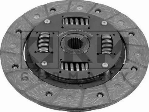 KM Germany 069 0105 - Clutch Disc autospares.lv