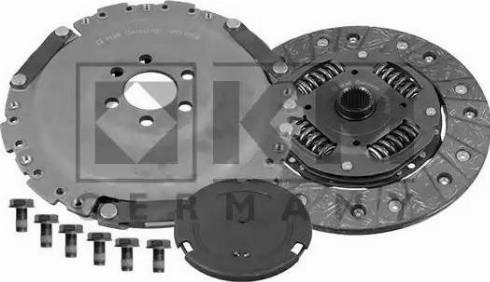 KM Germany 069 0752 - Clutch Kit autospares.lv